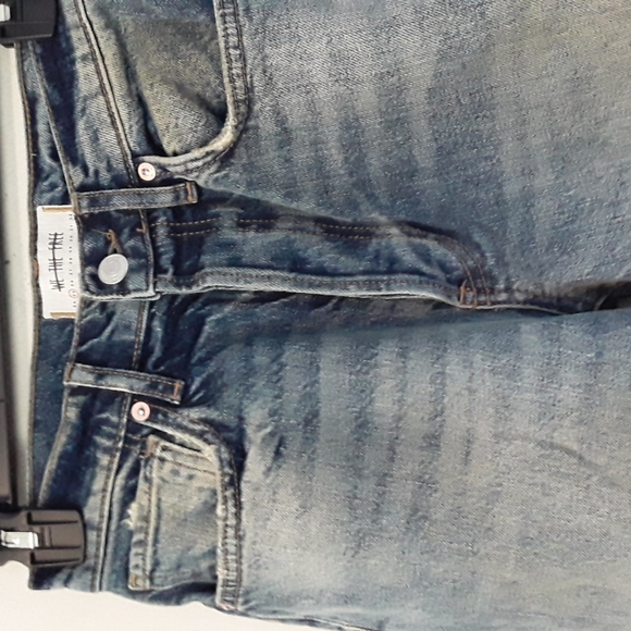 Free People Stella High Waist Raw Hem Skinny Jeans 25 - Picture 9 of 16